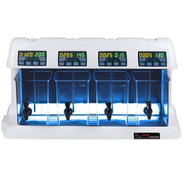 Platypus Jar Tester (Flocculator) with 4 x 2L Jars and Taps