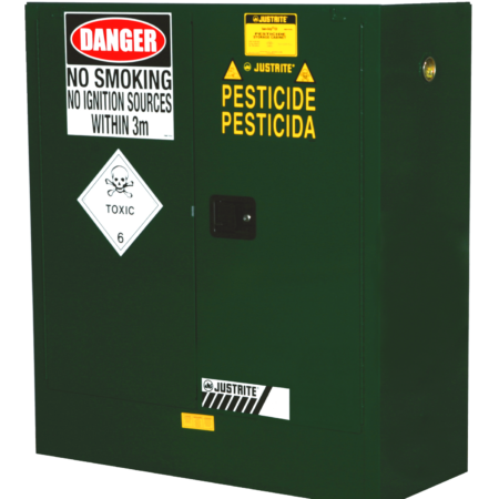 Pesticide Cabinets – Green Powder Paint Finish