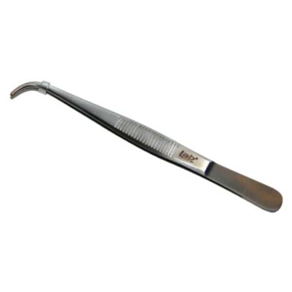 Forcep Curved Sharp 20cm Stainless Steel