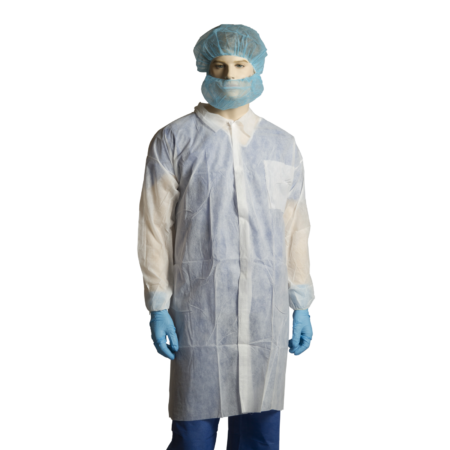 Polypropylene Labcoat – No Pocket – White