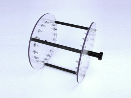 Carousel to hold 40 x test tube clips to suit HO35, Part No - HO35C40