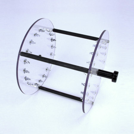 Carousel to hold 40 x test tube clips to suit HO35, Part No - HO35C40
