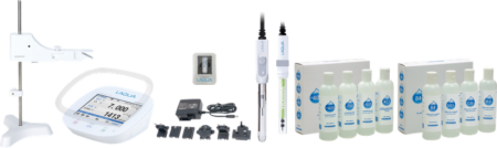 pH Meter Kit with Conductivity, ORP, ION, TDS, Salinity and Temp – LAQUA F-74A-S - Image 3