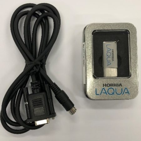 Serial cable RS-232 and software for LAQUA series bench/portable meters, older models