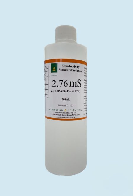 Conductivity Standard 2.76mS/cm - 500ml