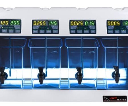 Platypus Jar Tester (Flocculator) with 4 x 2L Jars and Taps