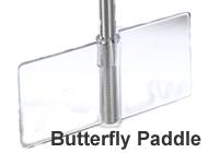 Platypus Jar Tester - Butterfly Radial Paddle – PACK of 4