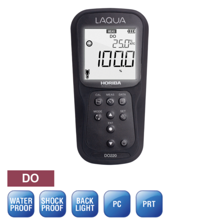 Dissolved Oxygen Meter Kit with Data Log – LAQUA DO220-K