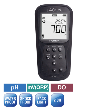 Dissolved Oxygen Meter Kit with pH, ORP, ION and Temp – LAQUA PD210-K