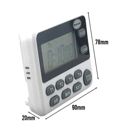 408046 - Digital Timer, Four-way, Countup/Countdown, Clock - Image 6