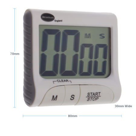 408006 - Digital Timer, Large Display, Countdown, Alarm - Image 4
