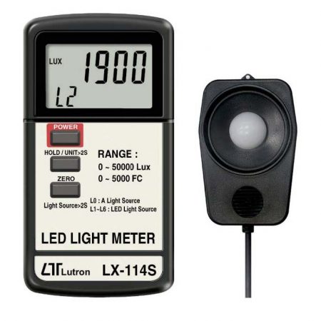 LX114S - Light Meter LED 3 Range Auto