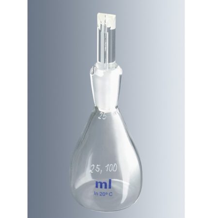Density Bottle 25ml Calibrated with Glass Stopper - 12235