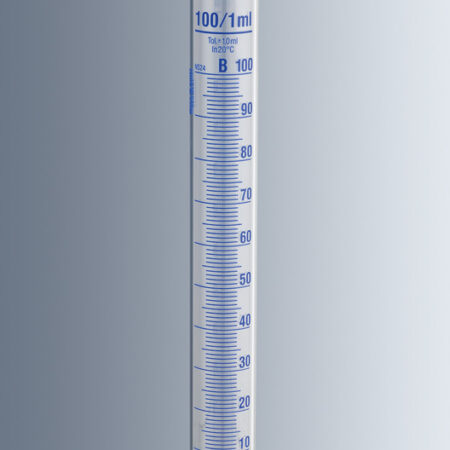 Measuring cylinder class b for mixing