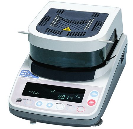 moisture analyser to measure moisture
