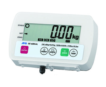 Washdown Platform Scale IP68 SC Series 60kg x 20g Trade Approved- Large Pan Size (SC-60KAL) - Image 3