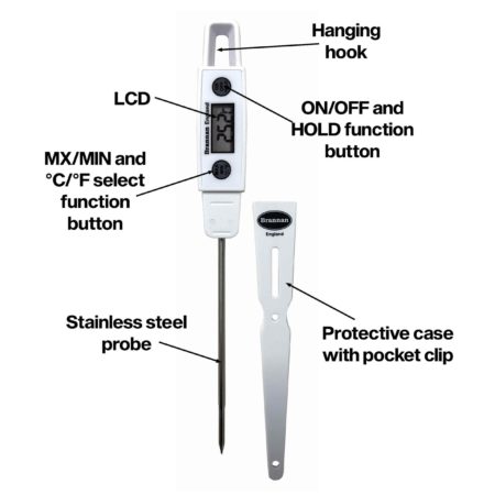 5500004 - Digital Thermometer Temp Range -40+200°C - Image 5