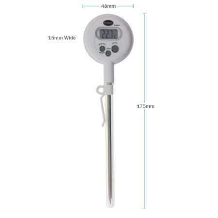 954849 - Digital Thermometer Temp Range -10+200°C - Image 4