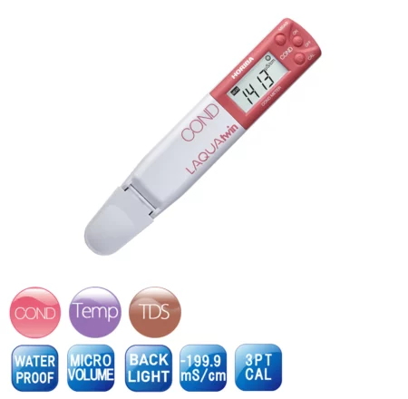 Conductivity Meter with TDS Pocket Type – LAQUAtwin EC33