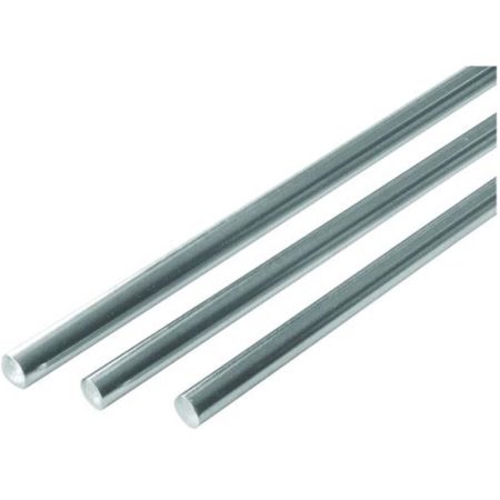 Retort Rod 600x12mm Aluminium