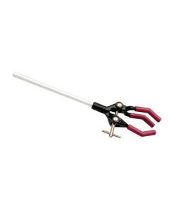 Clamp 3 Prong 15-65mm with rubber sleeve *Please note that a bosshead clamp is required to attach this 3-prong clamp to a retort stand