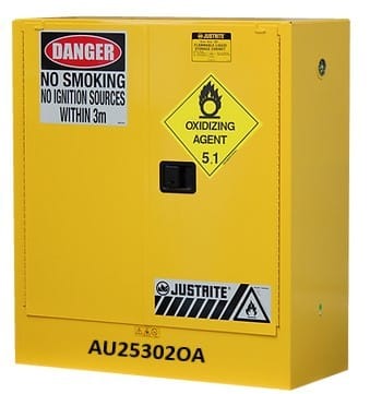 Oxidising Agent Cabinet 160L Capacity - AU25302OA