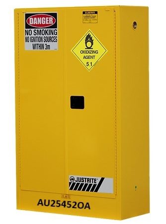 Oxidising Agent Cabinet 250L Capacity - AU25452OA