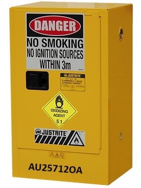 Oxidising Agent Cabinet 60L Capacity - AU25712OA