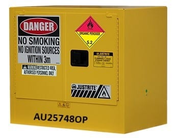 Organic Peroxide Cabinet 60L Capacity - AU25748OP