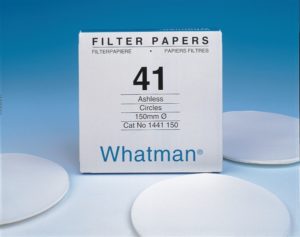 Filter Paper Grade 41 - 110mm Diameter 1441-110