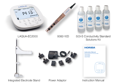 Conductivity Meter with Salinity, TDS, and Temp – LAQUA EC2000-S - Image 2