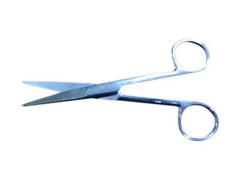 Scissors Straight Sharp/Sharp 14cm Stainless Steel