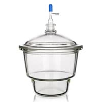 Desiccator with 24/29 Stopcock – Suitable for use under vacuum