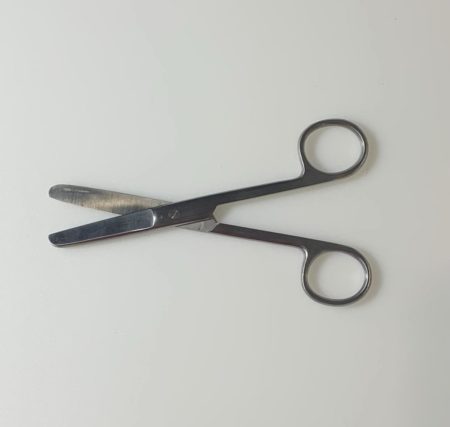 Scissors Straight Blunt/Blunt 13cm Stainless Steel