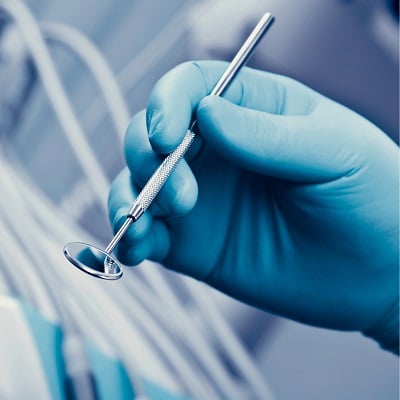 Blue Nitrile Powder Free Disposable Gloves