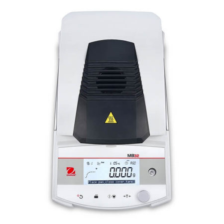 above view of moisture analyzer