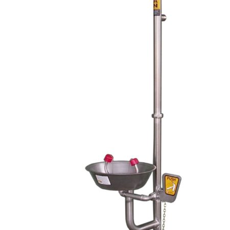 Combination Safety Shower Hand & Foot Operated Eye Wash