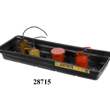 Polyethylene Spill Tray 45L Capacity - 1168 x 406 x 139mm (W x D x H) - 28715