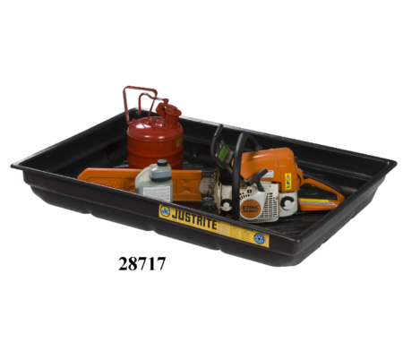 Polyethylene Spill Tray 75L Capacity - 1206 x 603 x 139mm (W x D x H) - 28717