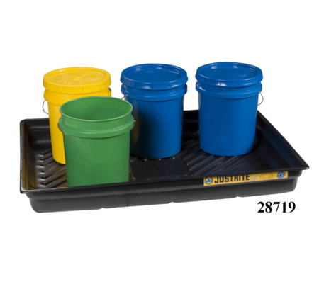 Polyethylene Spill Tray 109L Capacity - 1194 x 838 x 139mm (W x D x H) - 28719