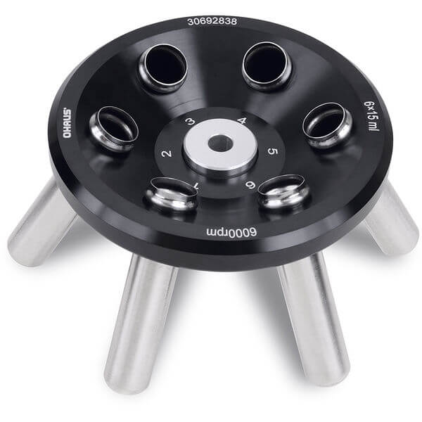 Rotor for Frontier 2000 Series - 6 x 15ml Tube Diameter 17mm