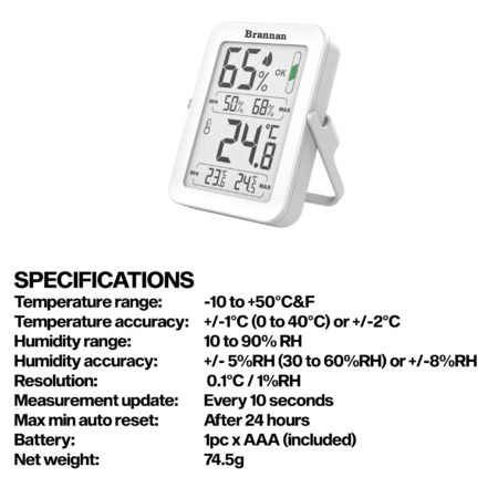 12280 - Thermometer & Hygrometer - Image 3