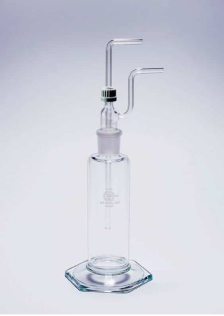 Dreschel Bottle Head, Adjustable - With 7mm Diameter Side Arms (MF27/3/13)
