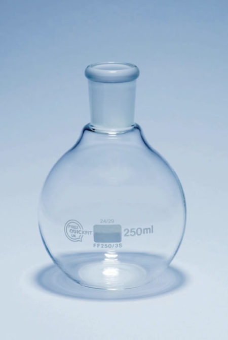 Flat bottom, Short Neck Flask - Nom Capacity 100ml (FF100/4S)