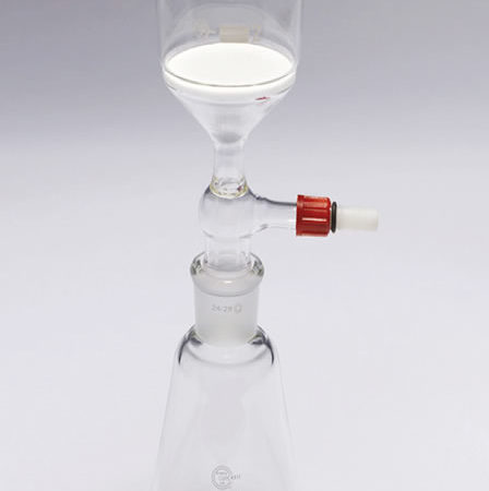 Vacuum Filter Funnels with Vent