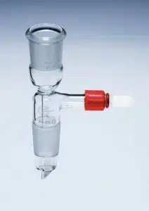 Receiver Adapter – With Screwthread Vent Vacuum Connection and Delivery Stem in Cone (RA13/33/SC)