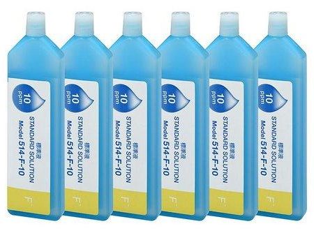 Fluoride Ion Standard 10ppm,  6 x 14ml (514-F-10)