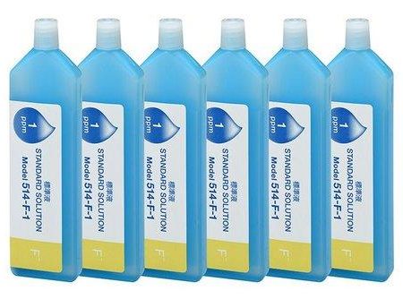 Fluoride Ion Standard 1ppm,  6 x 14ml (514-F-1)