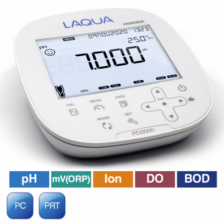 Dissolved Oxygen Meter Kit with pH, ORP, ION and Temp – LAQUA PD2000-S