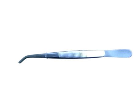 Forceps Curved with Medium Point - 13cm